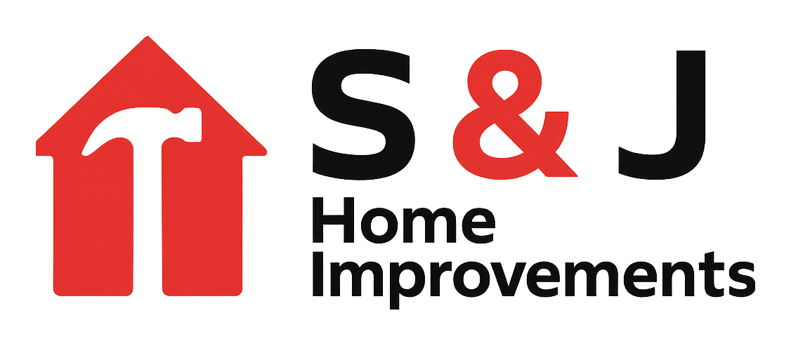 s & j home improvements logo upscaled transparent margin 0pct